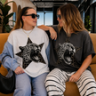 Wild Leopard Star T-Shirt