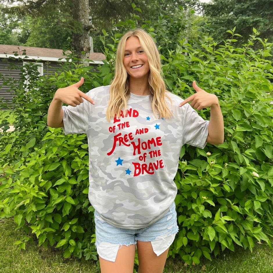 All Over Print Celebrate Freedom 4th of July T-shirt