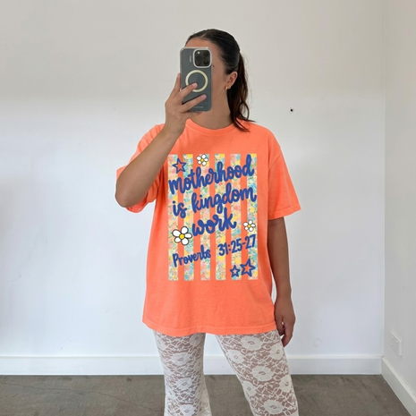 Motherhood Is Kingdom Work T-shirt