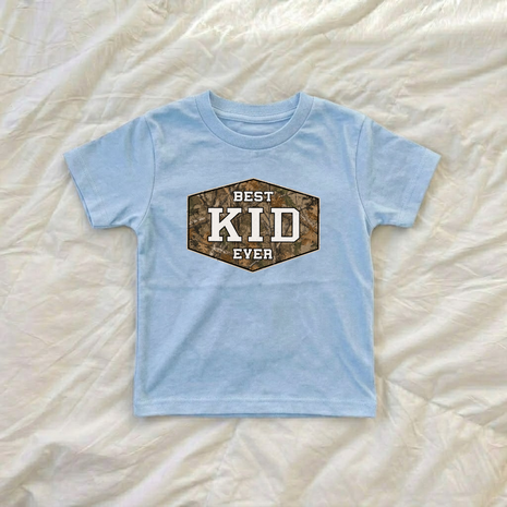 Best Dad Ever Camo Matching T-Shirts