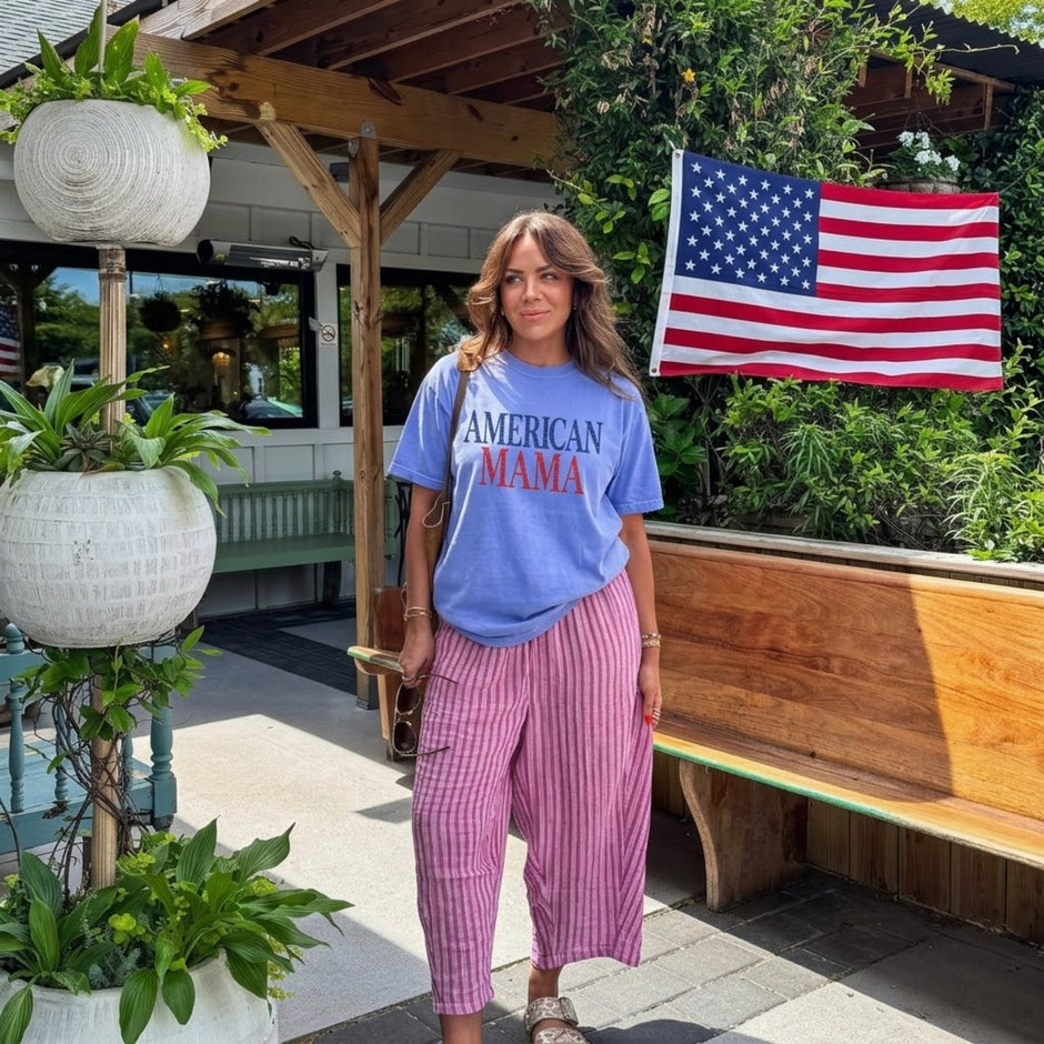 American Mama Red White and Blue T-shirt