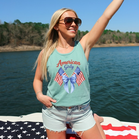 American Girly USA Tank Top