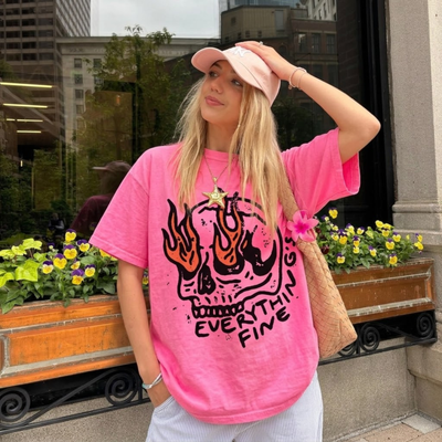 Everything Is Fine Neon Summer