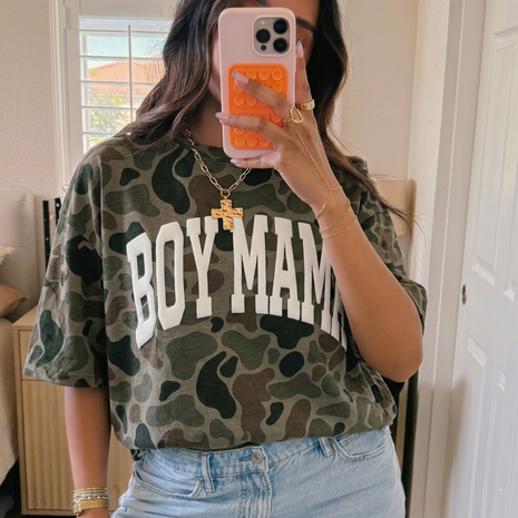 PUFF Camouflage BOY MAMA Shirt