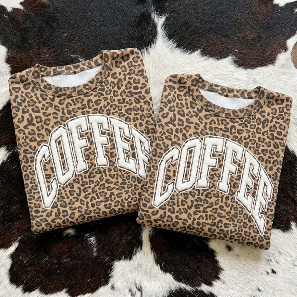 PUFF Coffee Leopard T-shirt