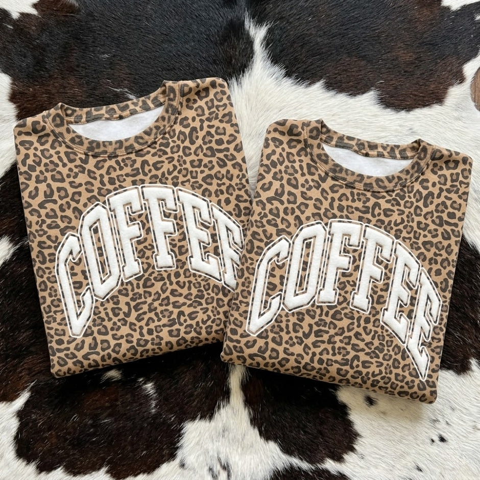 PUFF Coffee Leopard T-shirt