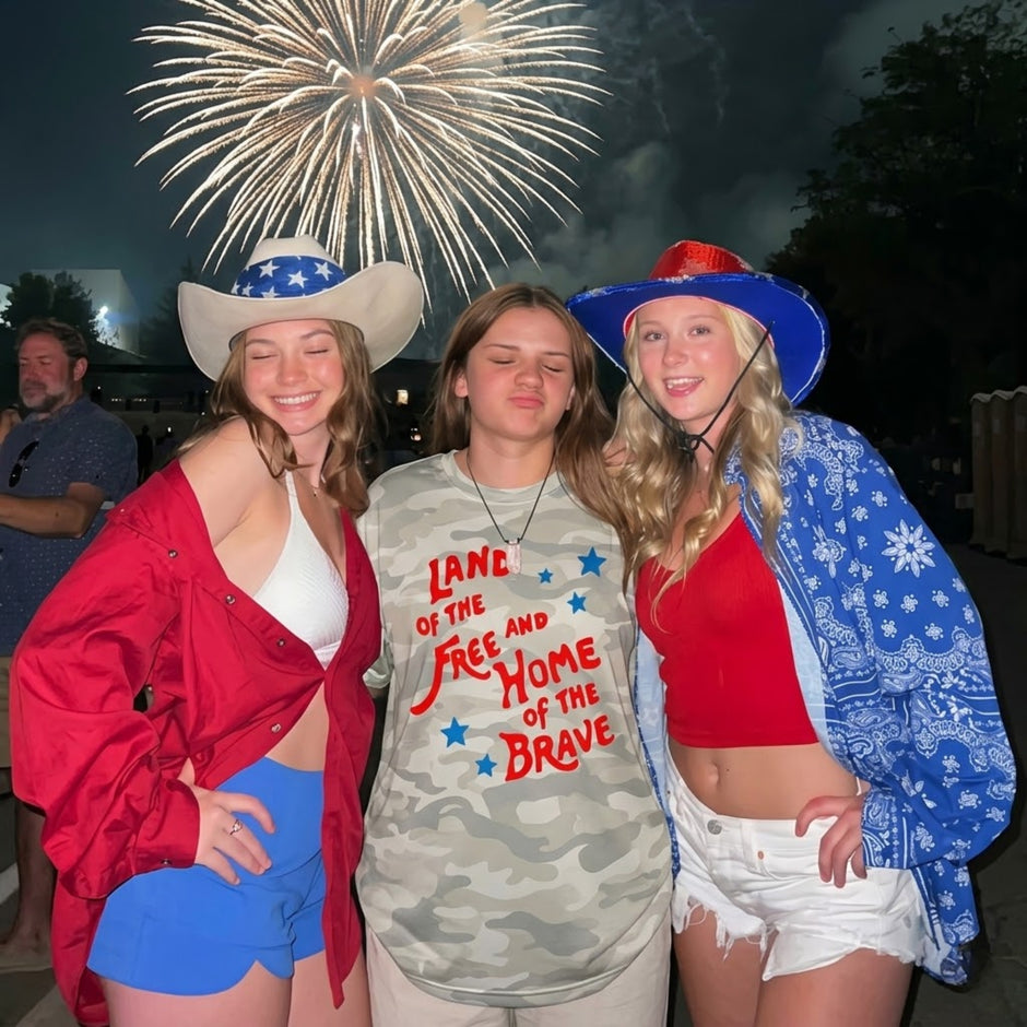 All Over Print Celebrate Freedom 4th of July T-shirt