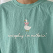 Embroidered Everyday I'm Motherin' T-shirt