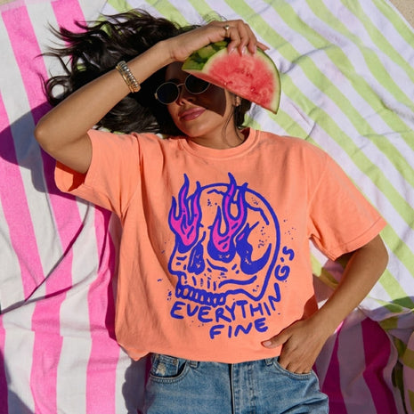 Everything Is Fine Graphic T-shirt