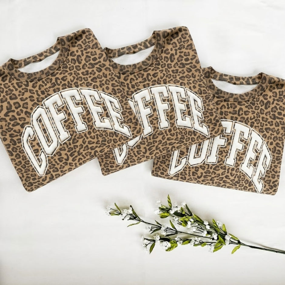 PUFF Coffee Leopard T-shirt