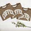 PUFF Coffee Leopard T-shirt