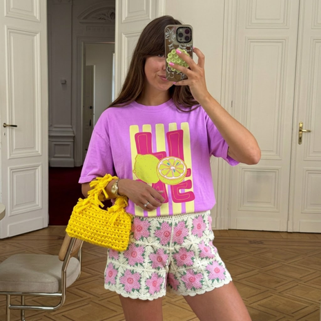 Neon Lime Graphic T-shirt