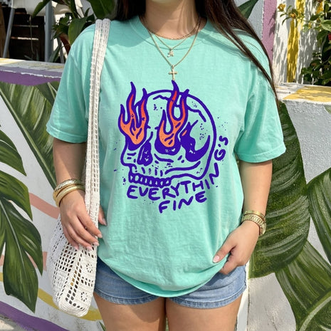 Everything Is Fine Graphic T-shirt