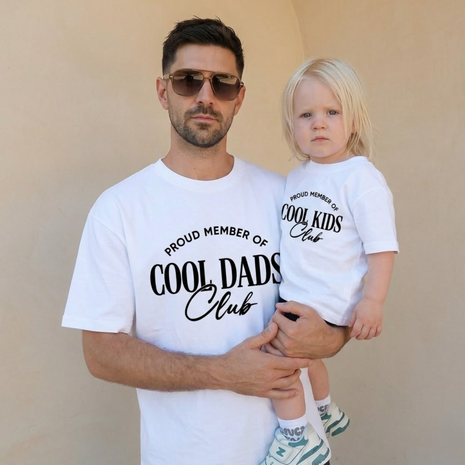 Cool Dads Club Matching T-Shirts