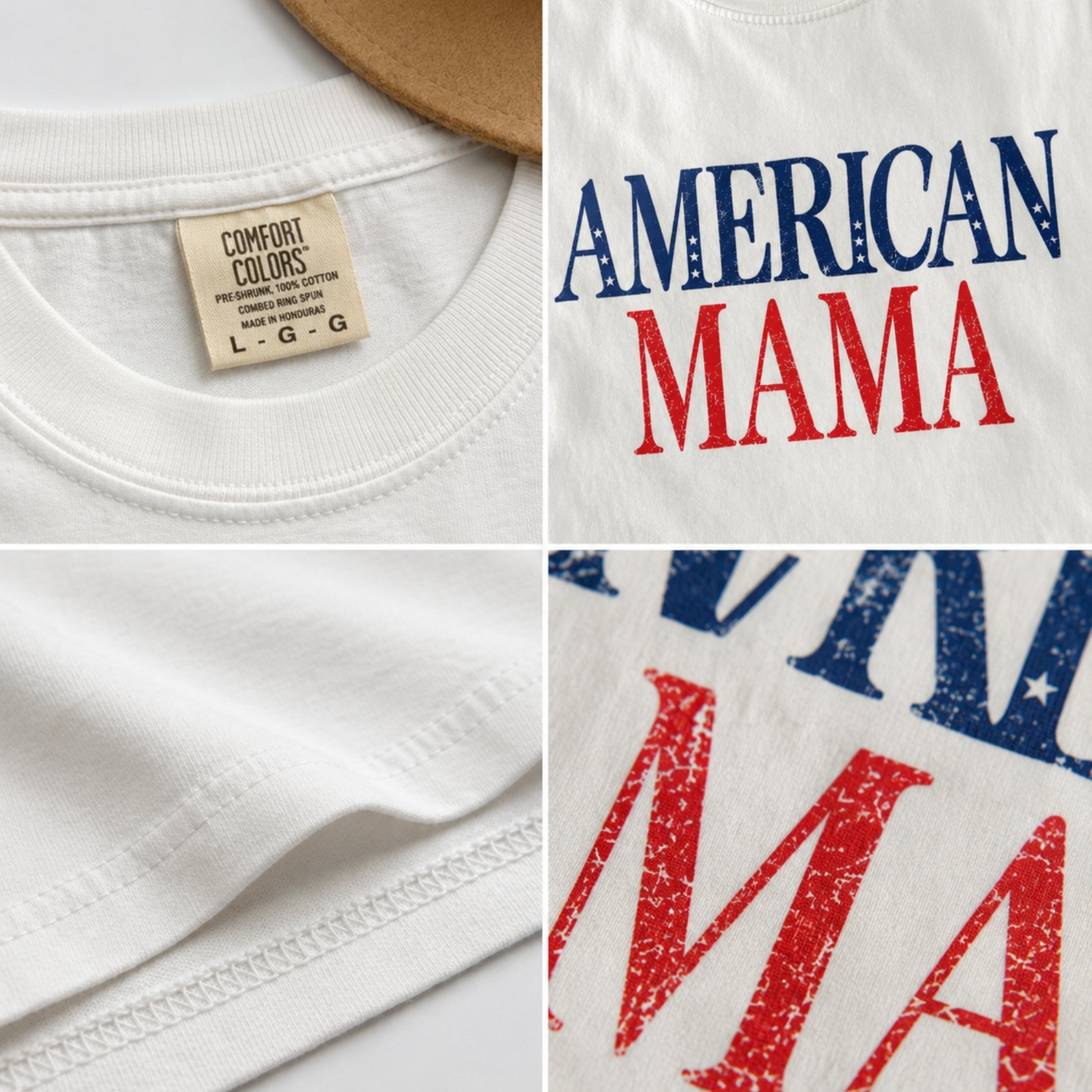 American Mama Red White and Blue T-shirt