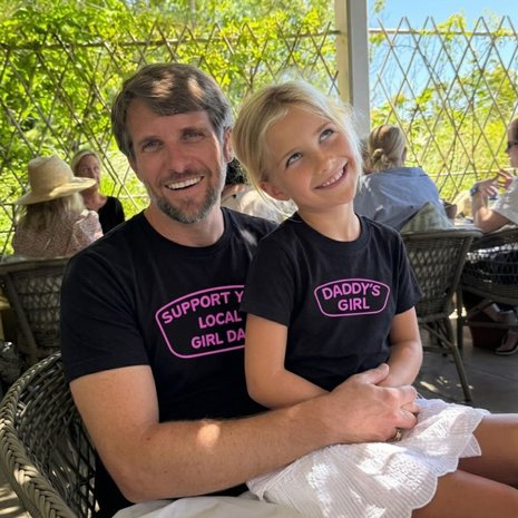 Support You Local Girls Dad Matching T-shirts