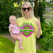 Raisin' Hell Checkered Graphic T-shirt