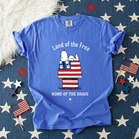 4th Of July Land of the Free T-shirt