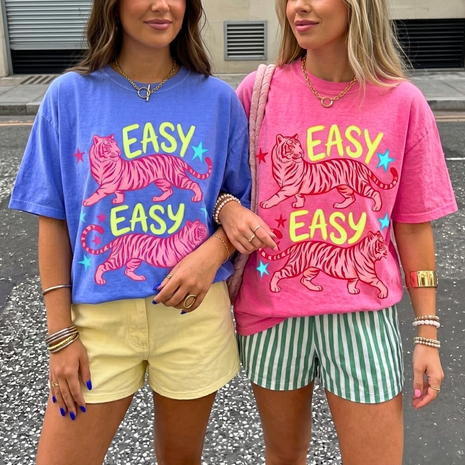 Easy Tiger Girly Preppy T-shirt