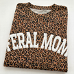 PUFF 'FERAL MOM' Leopard T-shirt