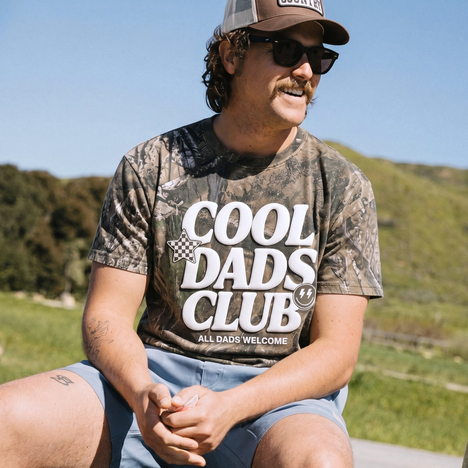 PUFF Camo Realtree Cool Dads Club T-shirt