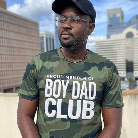 PUFF Camo Boy Dad Club T-shirt