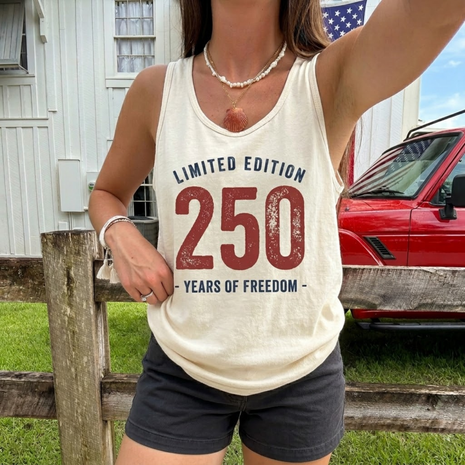Limited Edition 250 Years of Freedom Tank Top