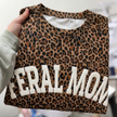 PUFF 'FERAL MOM' Leopard T-shirt