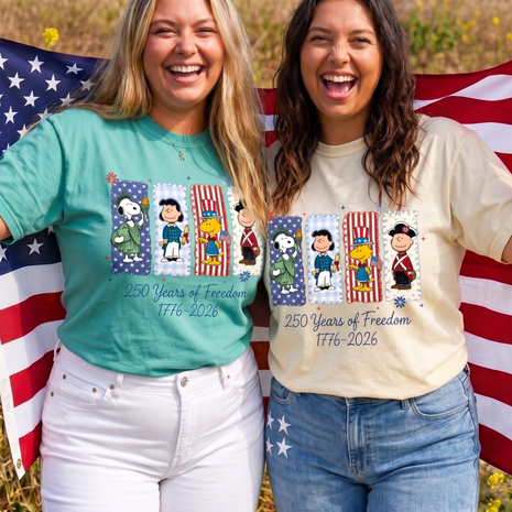 USA 250 Years Patriotic 4th of July T-shirt