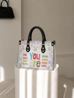 You Are Enough Inspirational Leather Handbag
