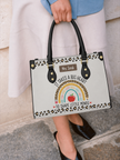 Personalized It Takes A Big Heart Teacher Handbag
