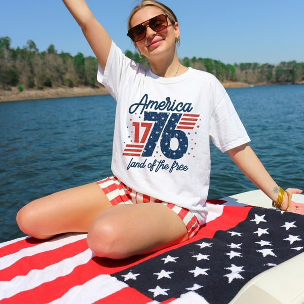 1776 America 4th of July T-shirt