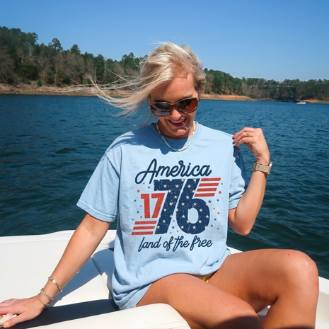 1776 America 4th of July T-shirt