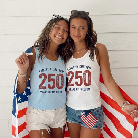 Limited Edition 250 Years of Freedom Tank Top