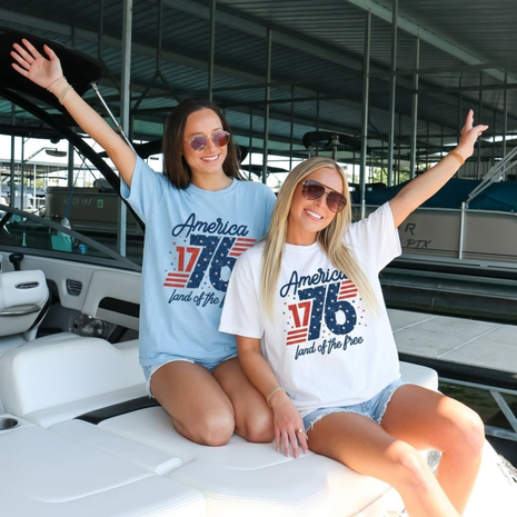 1776 America 4th of July T-shirt