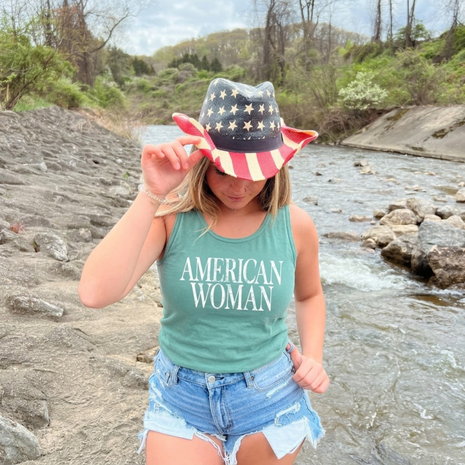 American Women Tank Top