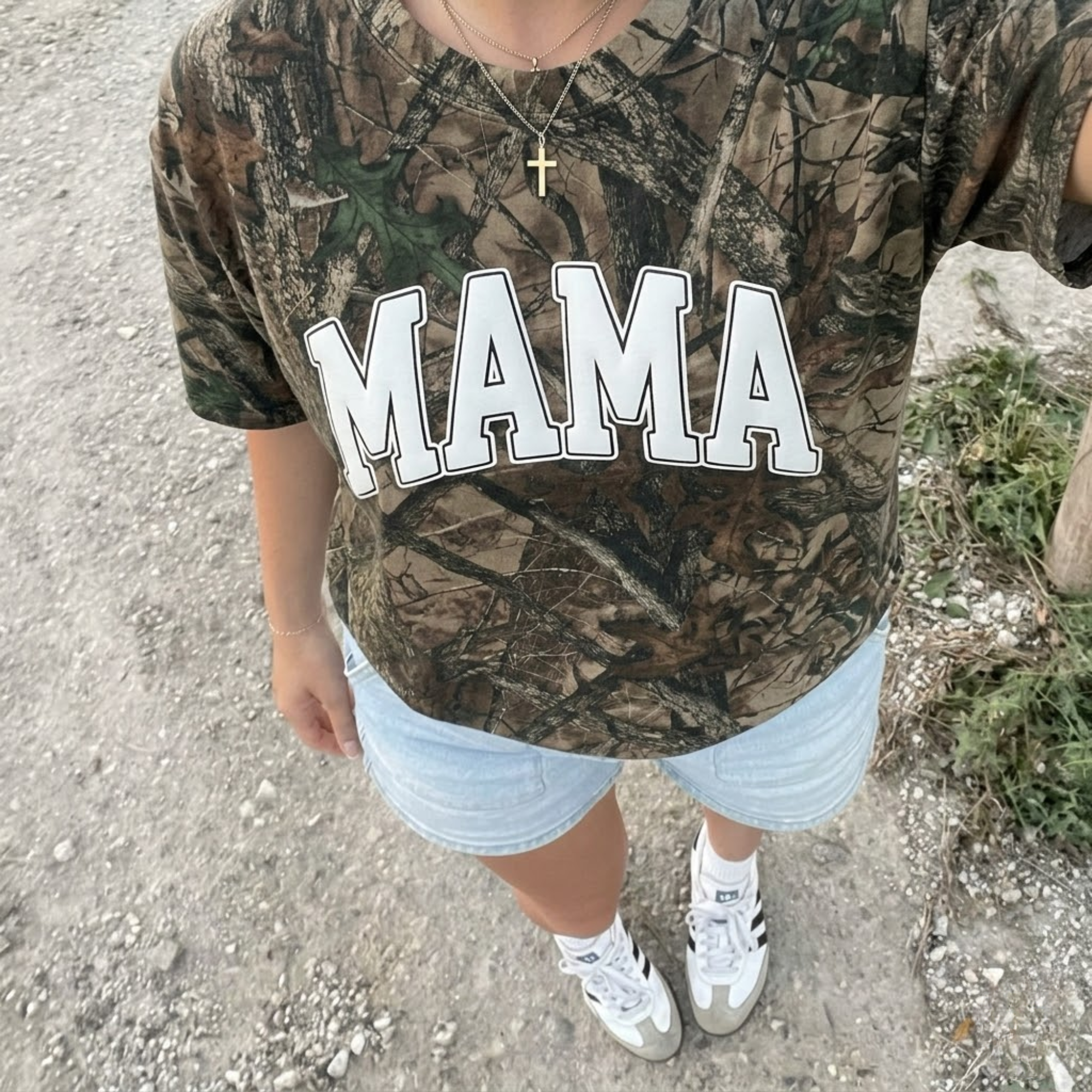 PUFF 'MAMA' Realtree Camo T-shirt