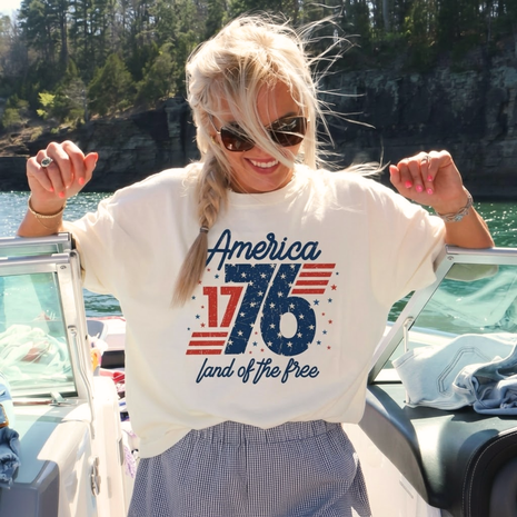 1776 America 4th of July T-shirt
