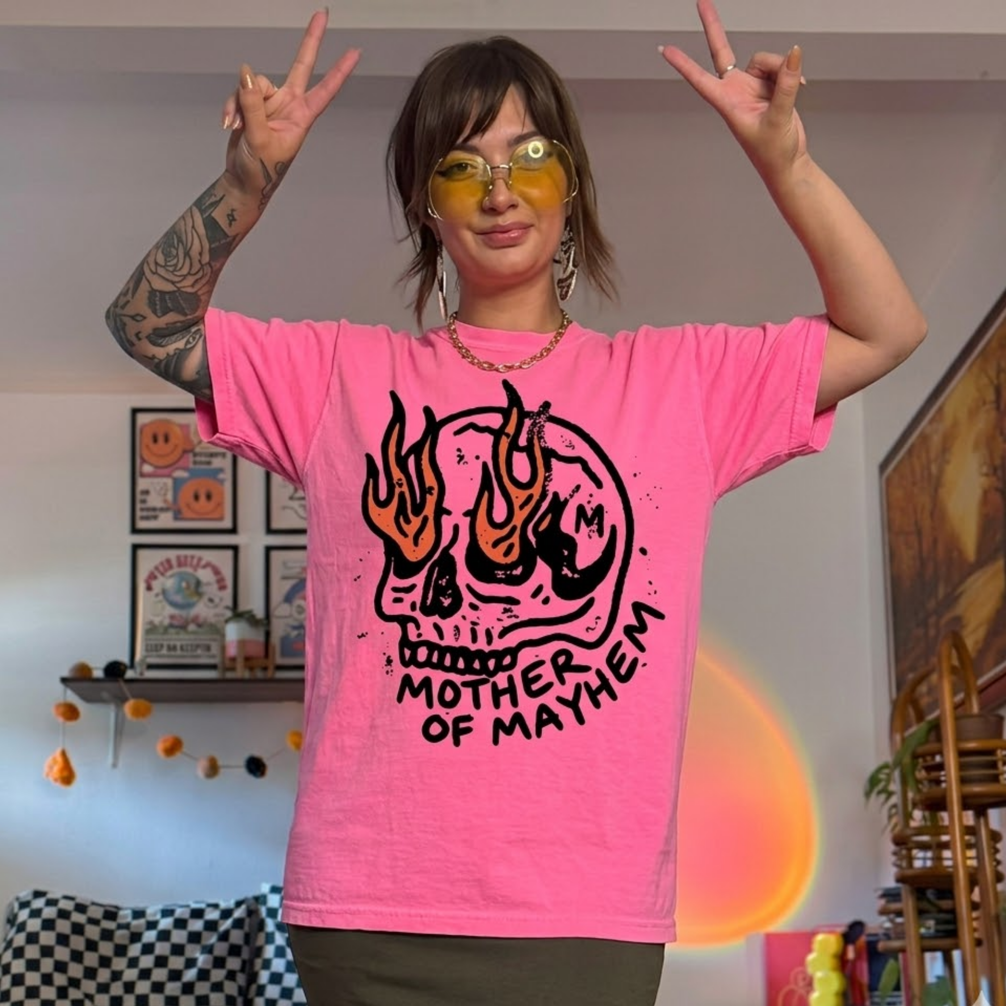 Mother of Mayhem Graphic T-shirt