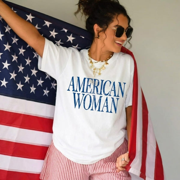 American Woman Graphic T-shirt