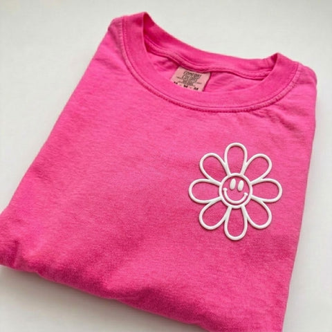 PUFF Retro Smiley Flower T-shirt