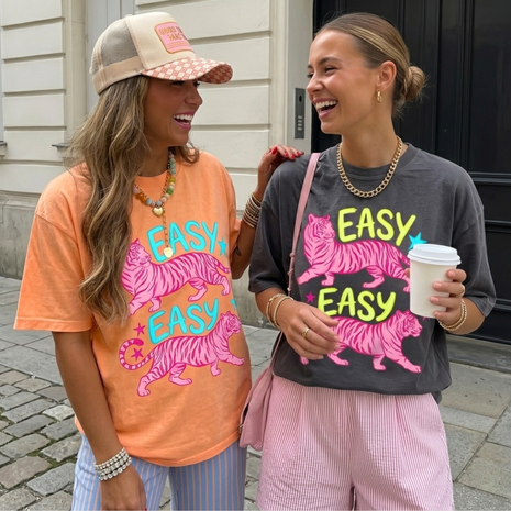 Easy Tiger Girly Preppy T-shirt