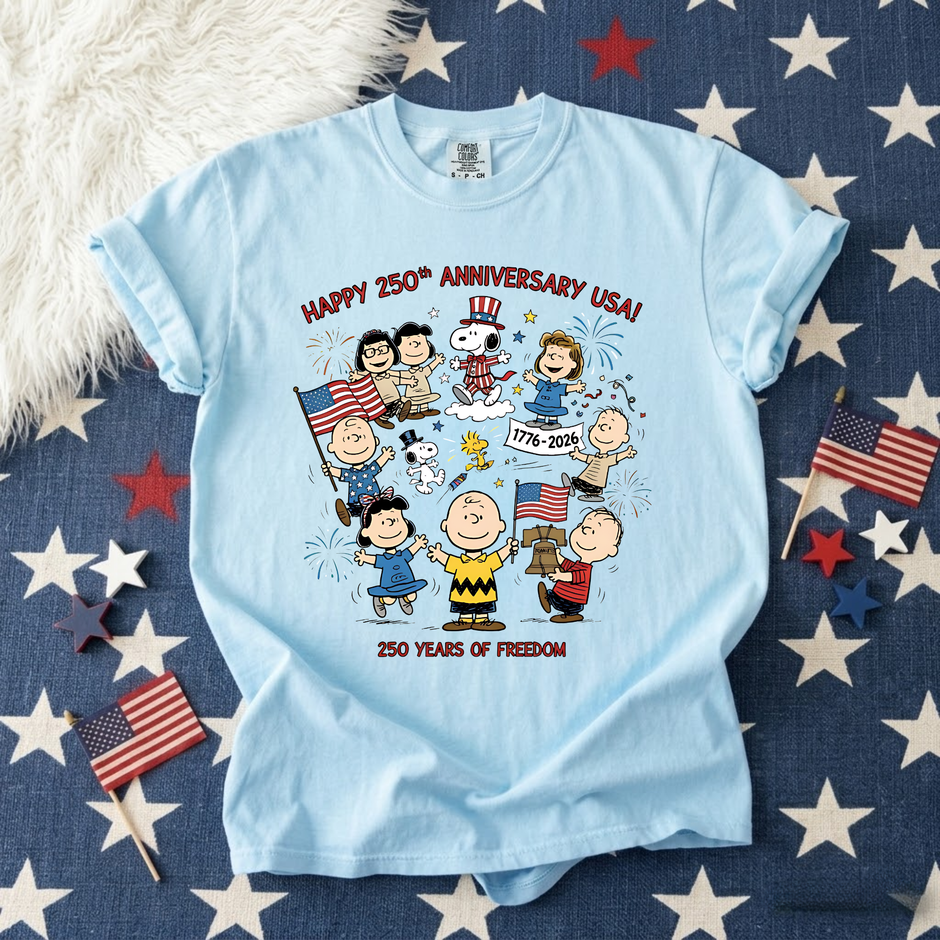Happy 250th Anniversary USA Vintage T-shirt