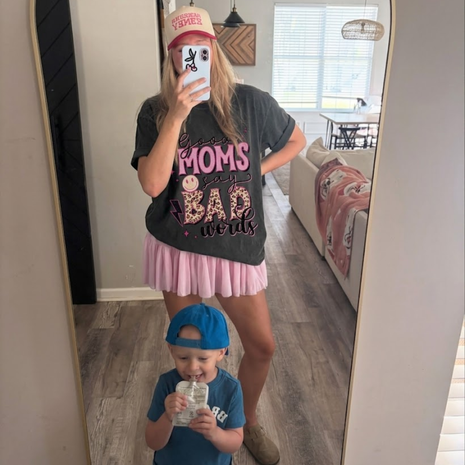 Good Moms Say Bad Words Funny T-shirt