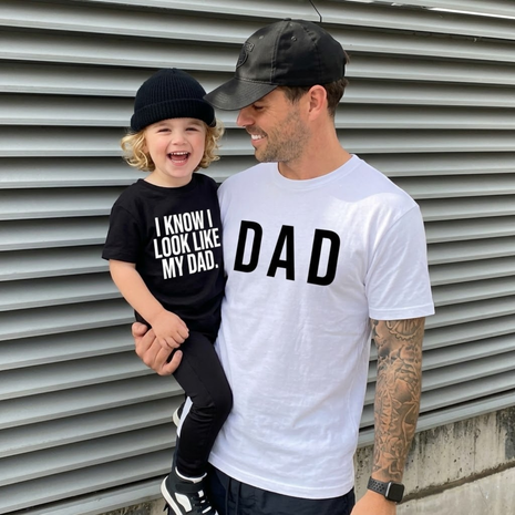 I Know I Look Like My Dad Matching T-Shirts