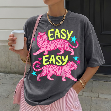 Easy Tiger Girly Preppy T-shirt