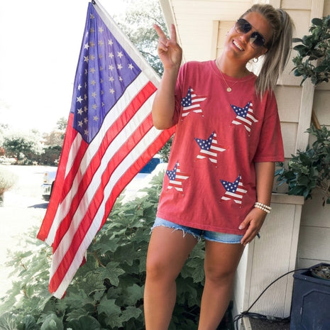 American Flag Stars Patriotic T-shirt