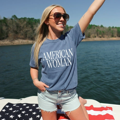 American Woman Graphic T-shirt
