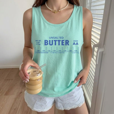 Unsalted Butter Tank Top