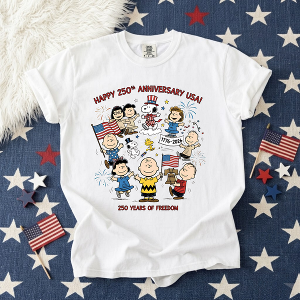 Happy 250th Anniversary USA Vintage T-shirt
